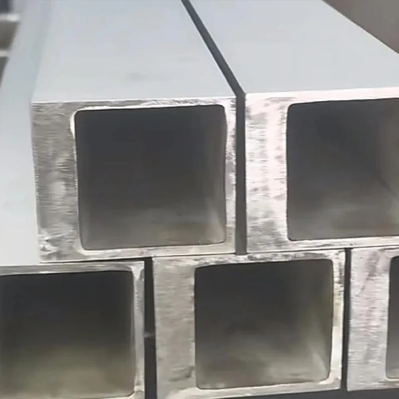 Rozsdamentes acél négyzet alakú extrudált cső